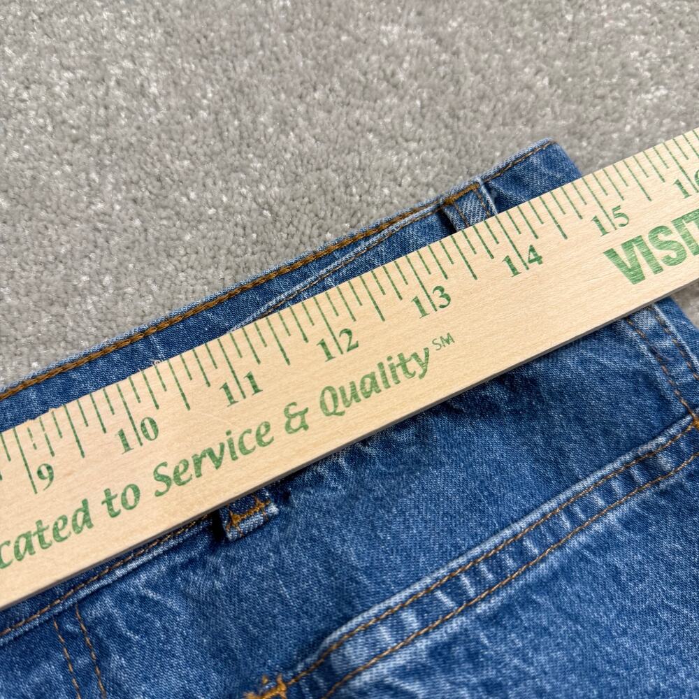 Madewell 90s Straight Utility Jeans Fenwood Wash Comfort Stretch Sz 29 Boho Chic - Picture 16 of 16